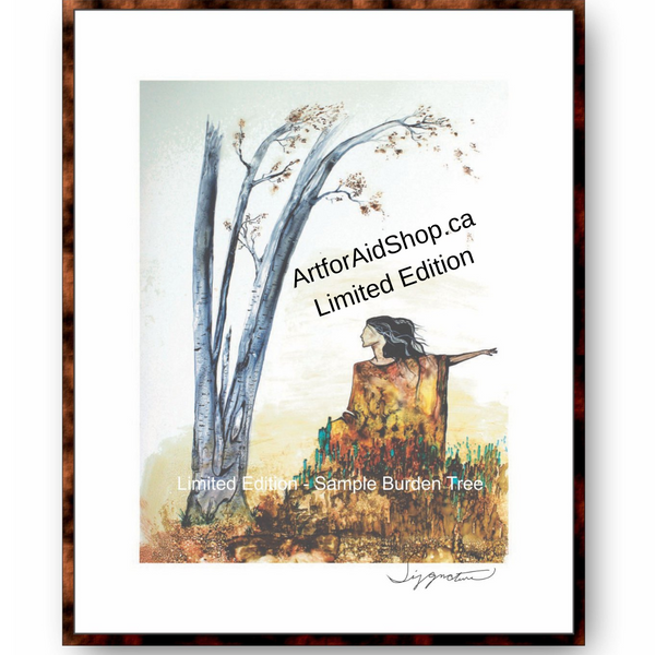 The Burden Tree - 16x20 "LIMITED EDITION ARCHIVAL PRINT" - They are in and shipping!