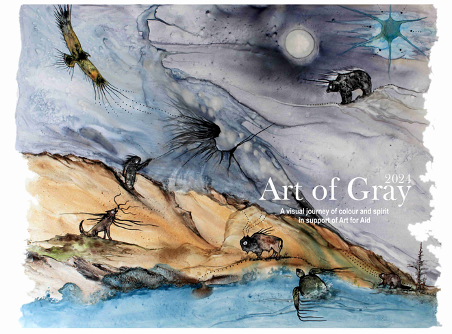 THE ART OF GRAY - 2024 Art Calendars Now Available