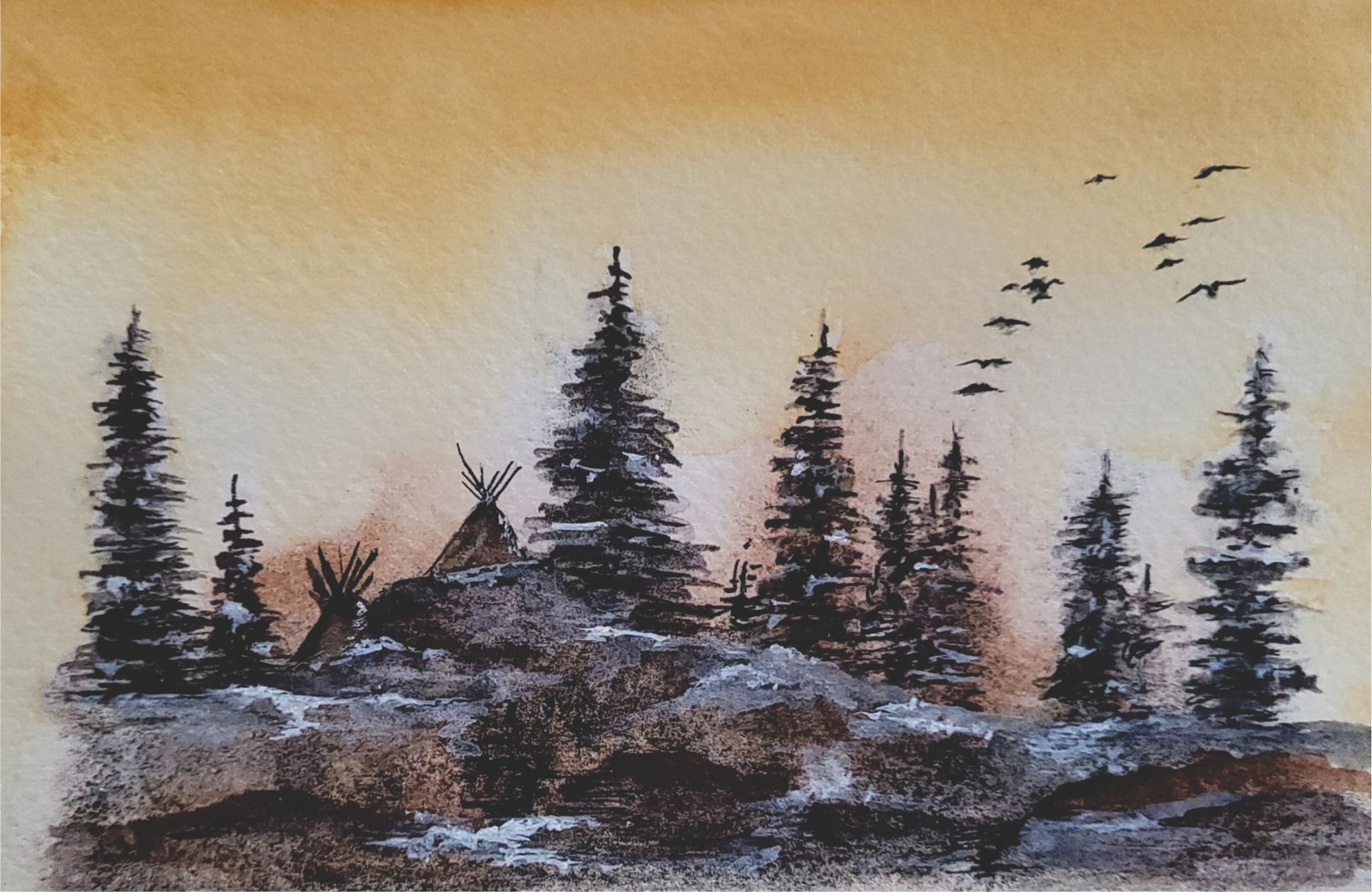 Soft Morning - Art Card